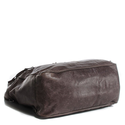 Balenciaga Agneau Mens Bridge Bag Brown 4 of 13