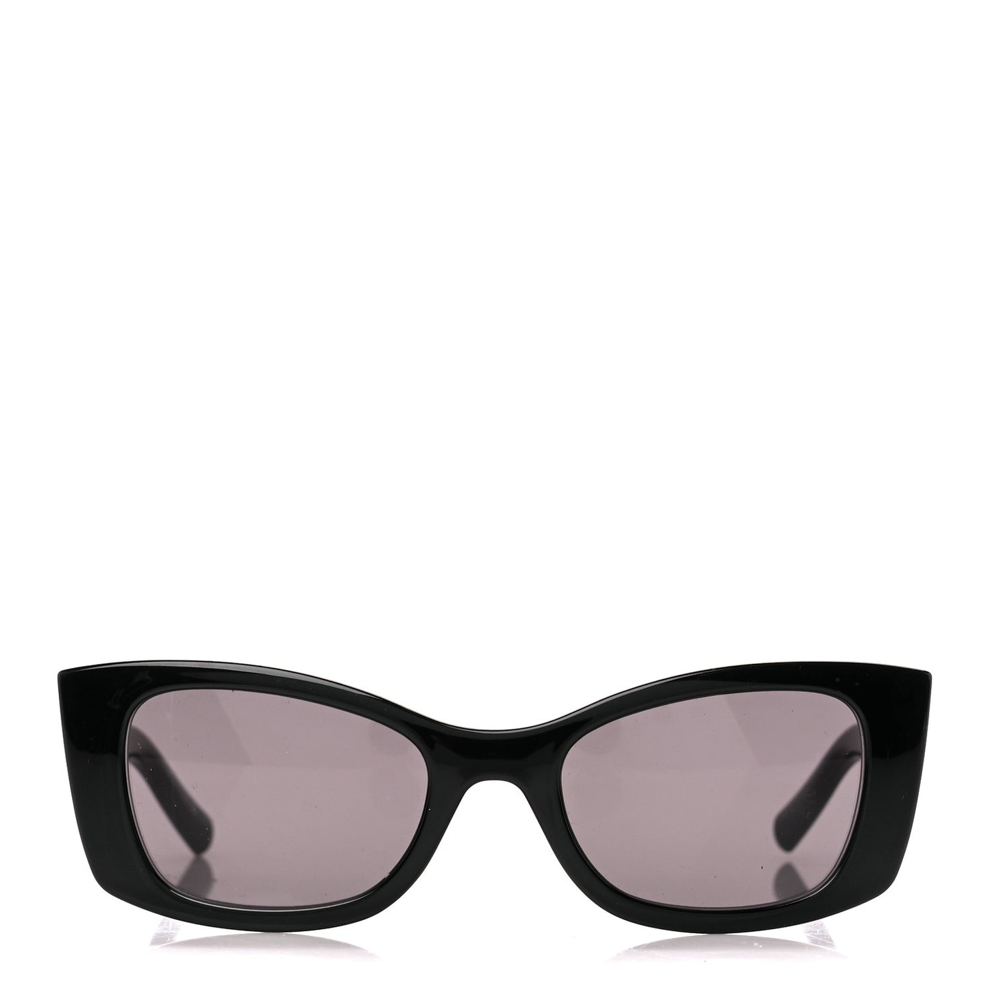 Acetate Ultra Cat Eye Sunglasses SL 593 Black