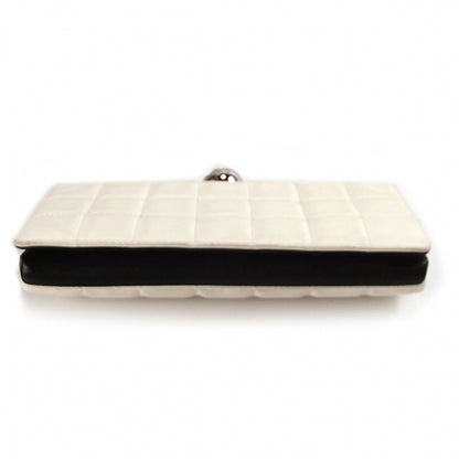 Chanel Lambskin Quilted Crystal Ball Clutch Ivory 4 of 11