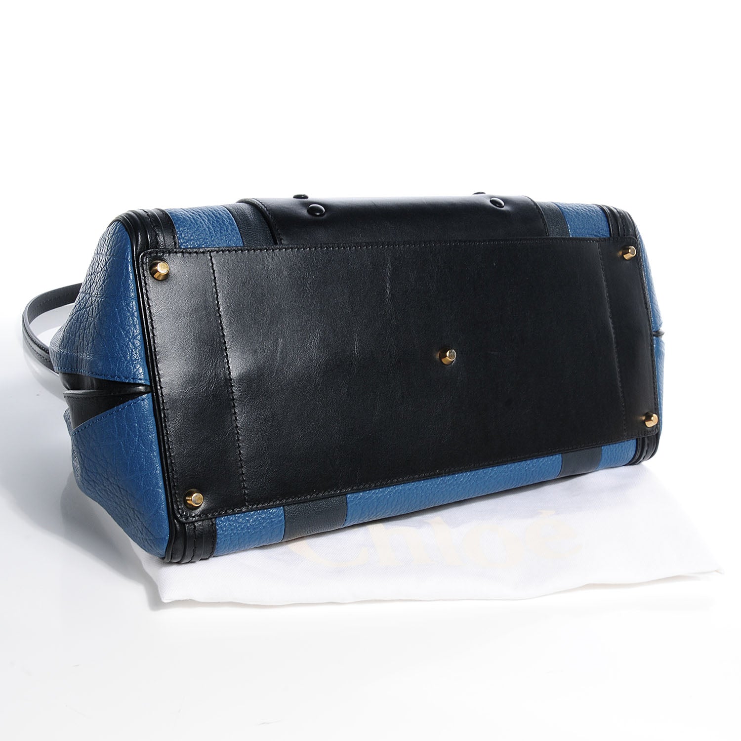 Chloe Leather Medium Alice Satchel Blueberry Muffin 4 of 9