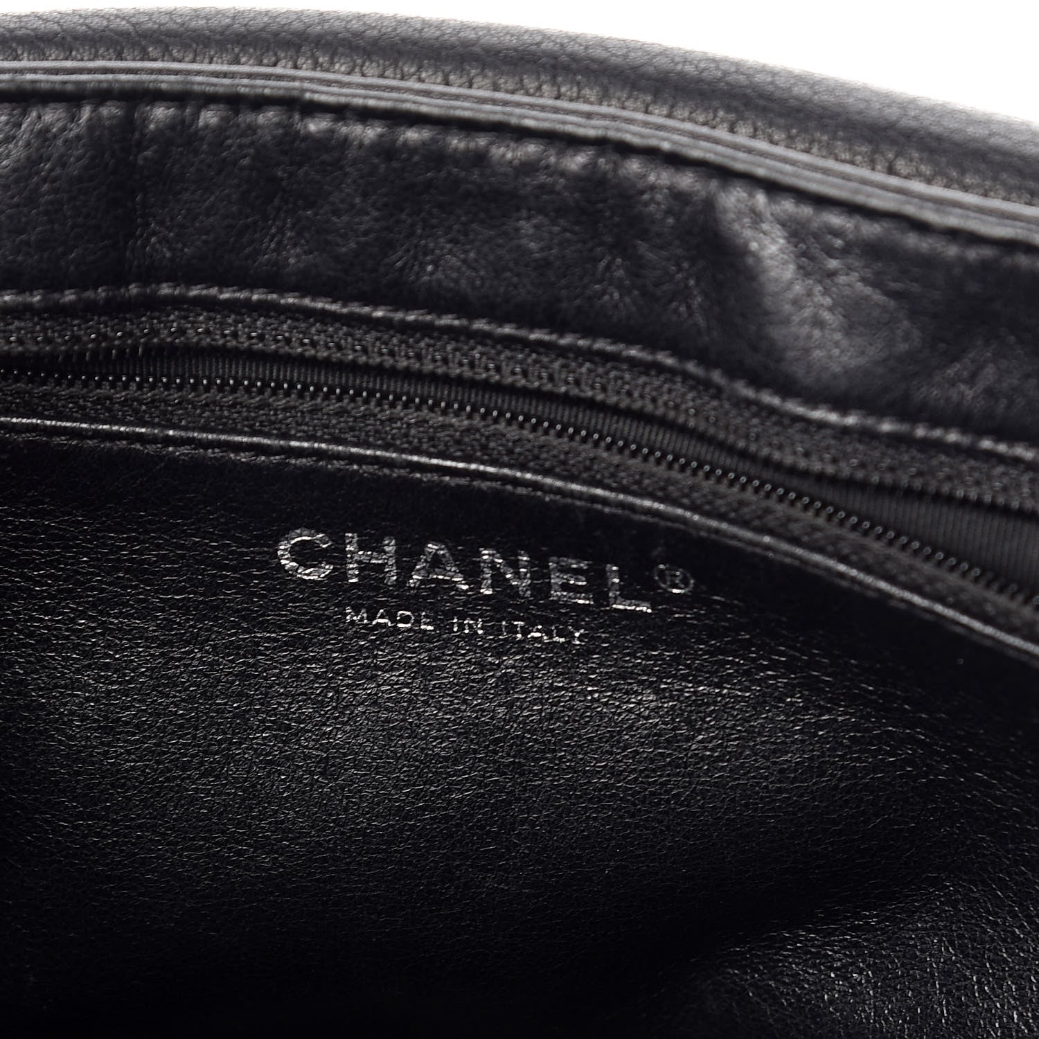Chanel Caviar Half Moon Large Flap Black 6 of 9