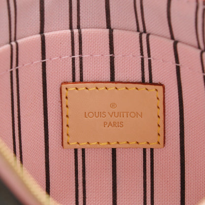 Louis Vuitton Monogram Neverfull MM GM Pochette Rose Ballerine 6 of 7