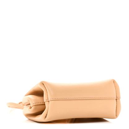 Bottega Veneta Calfskin The Point Coin Purse Almond 4 of 9