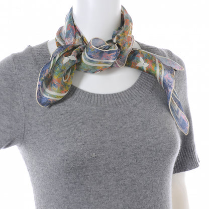 Louis Vuitton Silk Monogram Richard Prince Watercolor Scarf 2 of 6