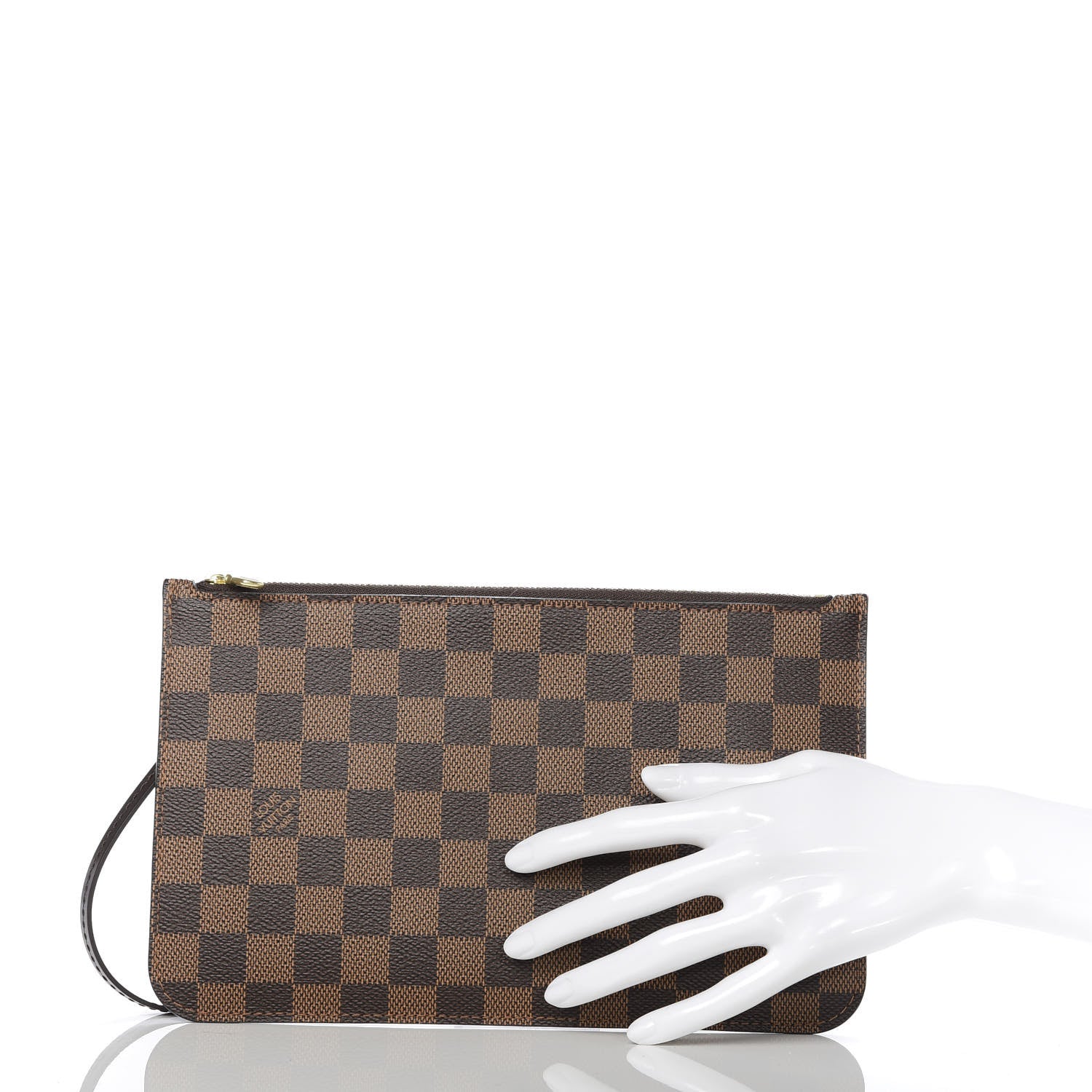Louis Vuitton Damier Ebene Neverfull MM GM Pochette 2 of 6