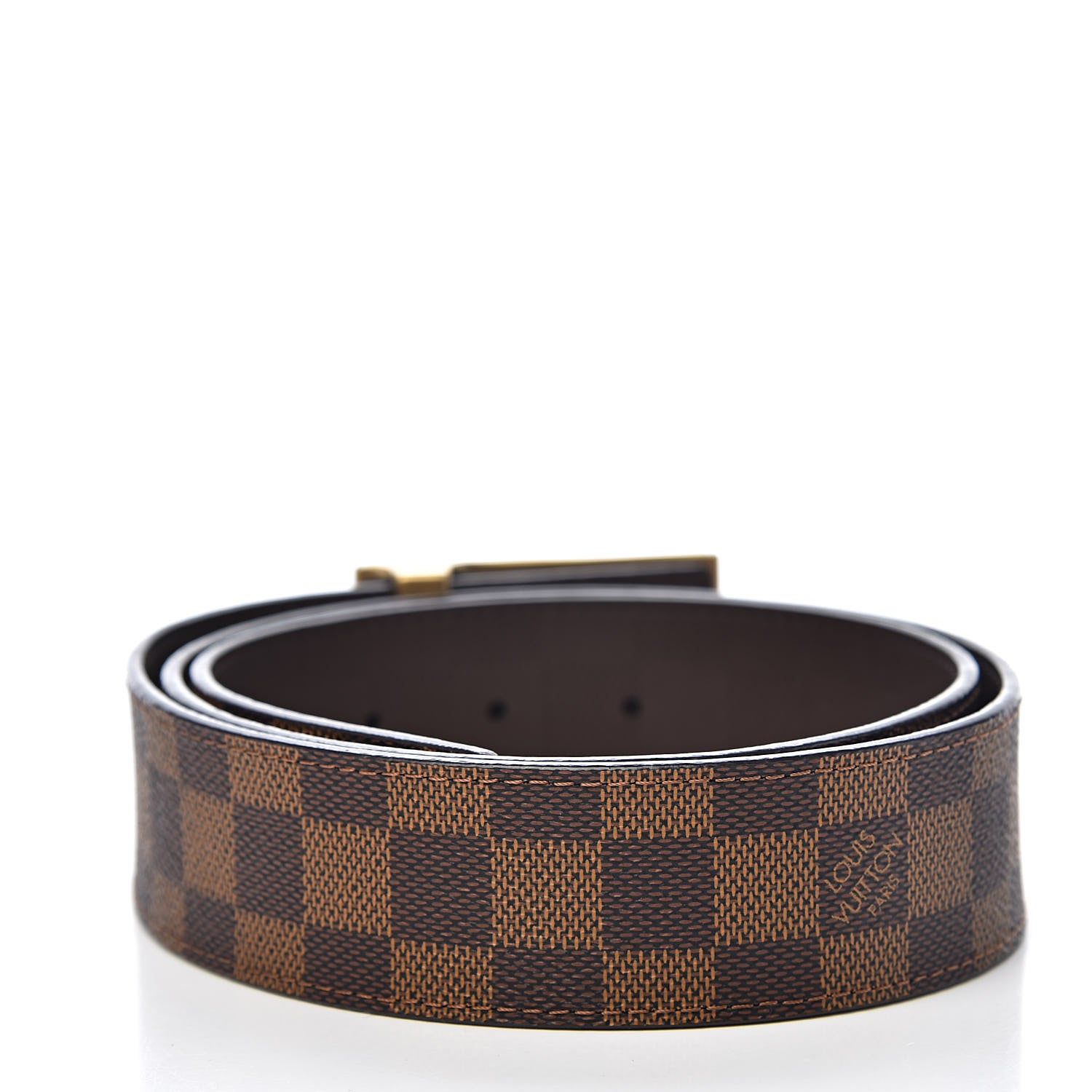 Louis Vuitton Damier Ebene 40mm Reversible Belt 95 38 3 of 7
