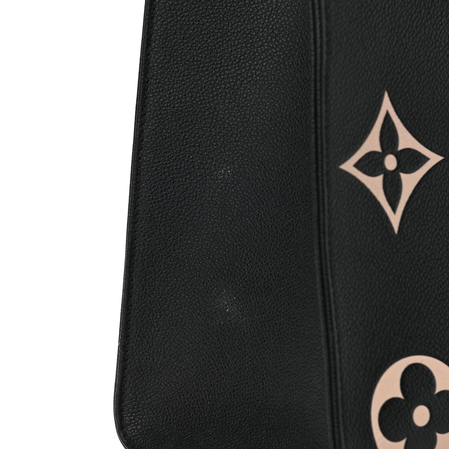 Louis Vuitton Empreinte Monogram Giant Onthego MM Black Beige 11 of 12