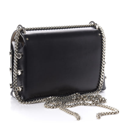 Jimmy Choo Smooth Calfskin Lockett Petite Shoulder Bag Black 3 of 10
