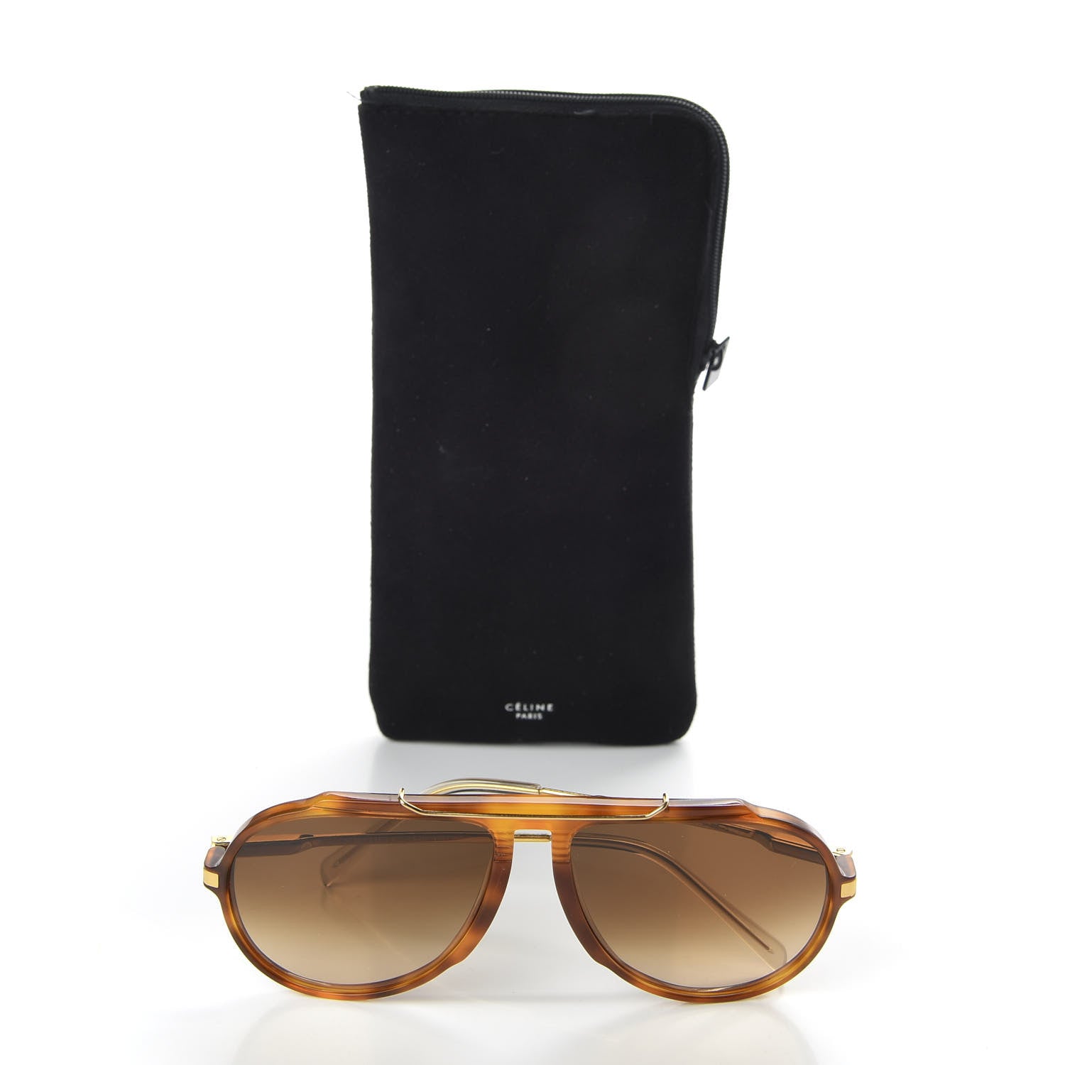 Celine Sunglasses CL 400251 Tortoise 7 of 7