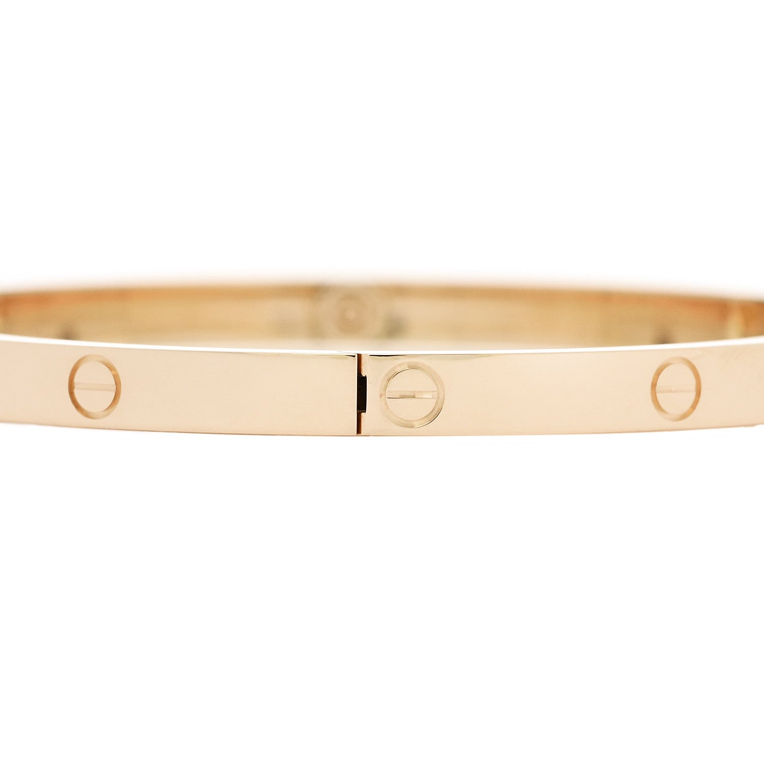 Cartier 18K Yellow Gold Small LOVE Bracelet 16 5 of 8