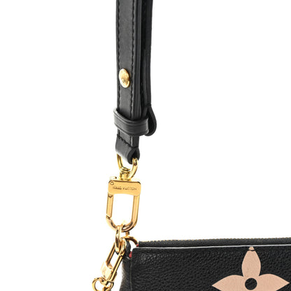 Louis Vuitton Empreinte Monogram Giant Multi Pochette Accessories Black Beige 17 of 18