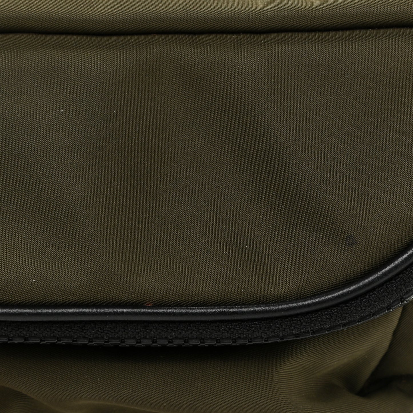 Nylon Logo Belt Bag Khaki