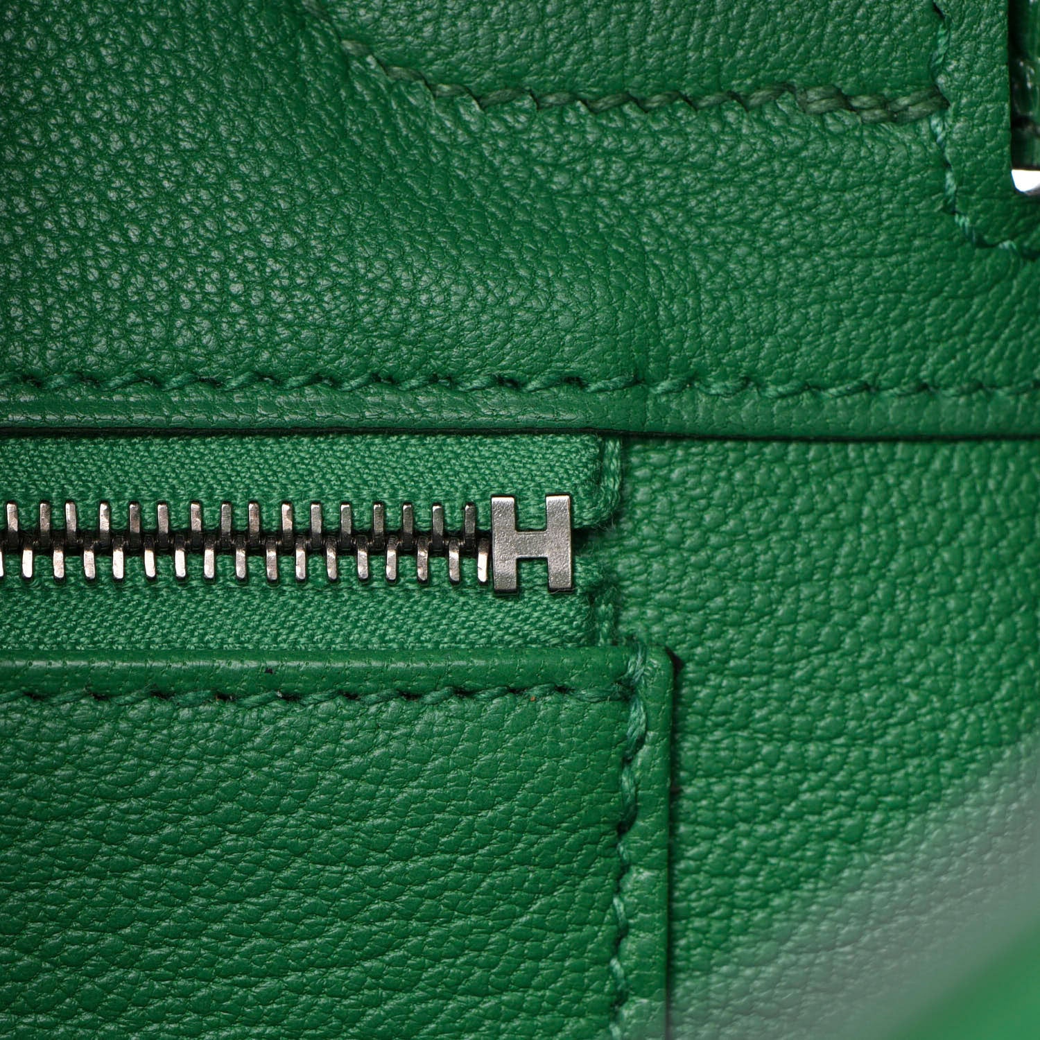 Hermes Togo Shiny Niloticus Crocodile Birkin Touch 30 Bamboo Cactus 20 of 34