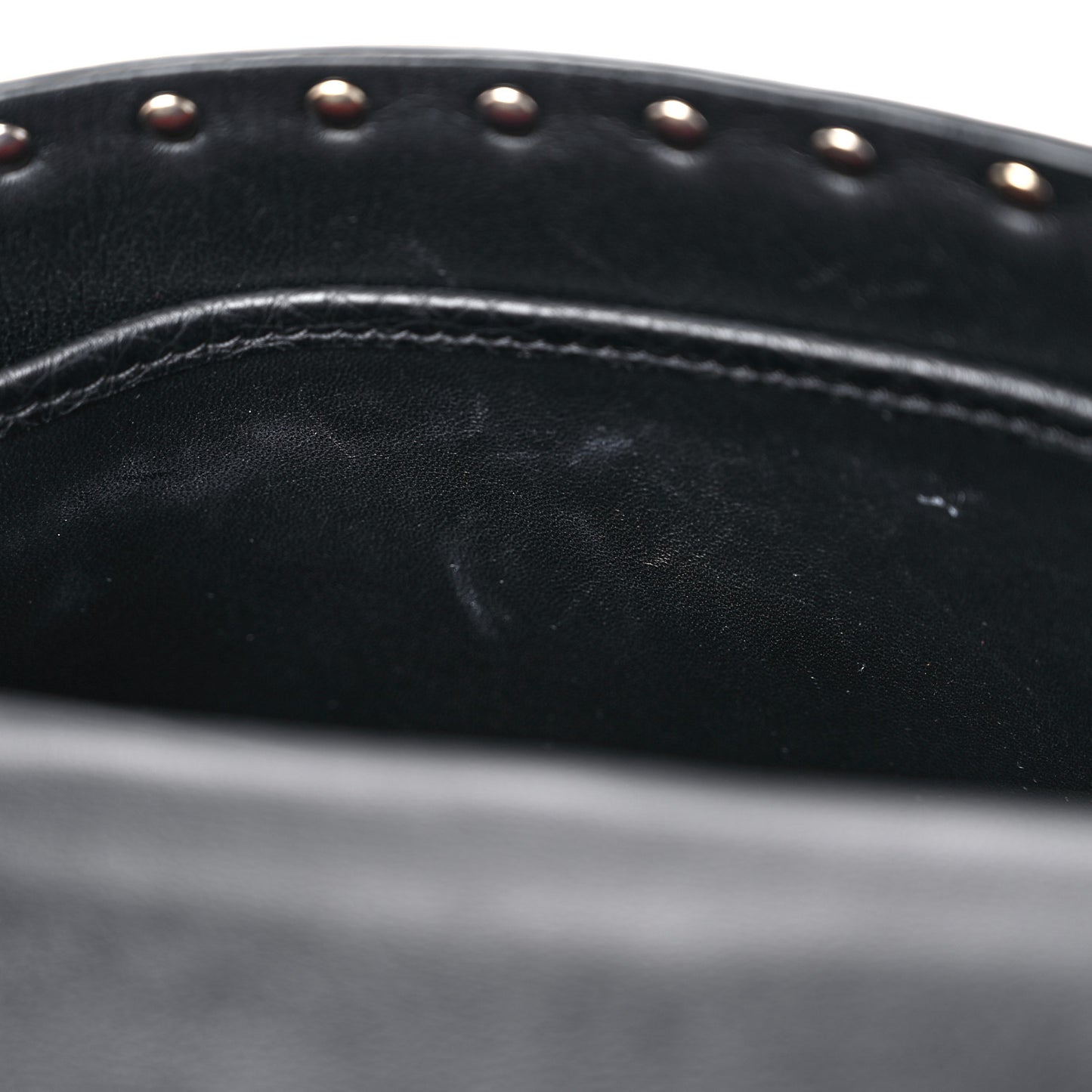 Canvas Medium Rockstud Spike Shoulder Bag Ivory