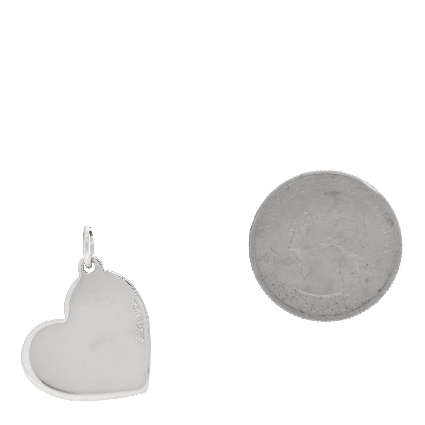 Sterling Silver Mom Heart Charm