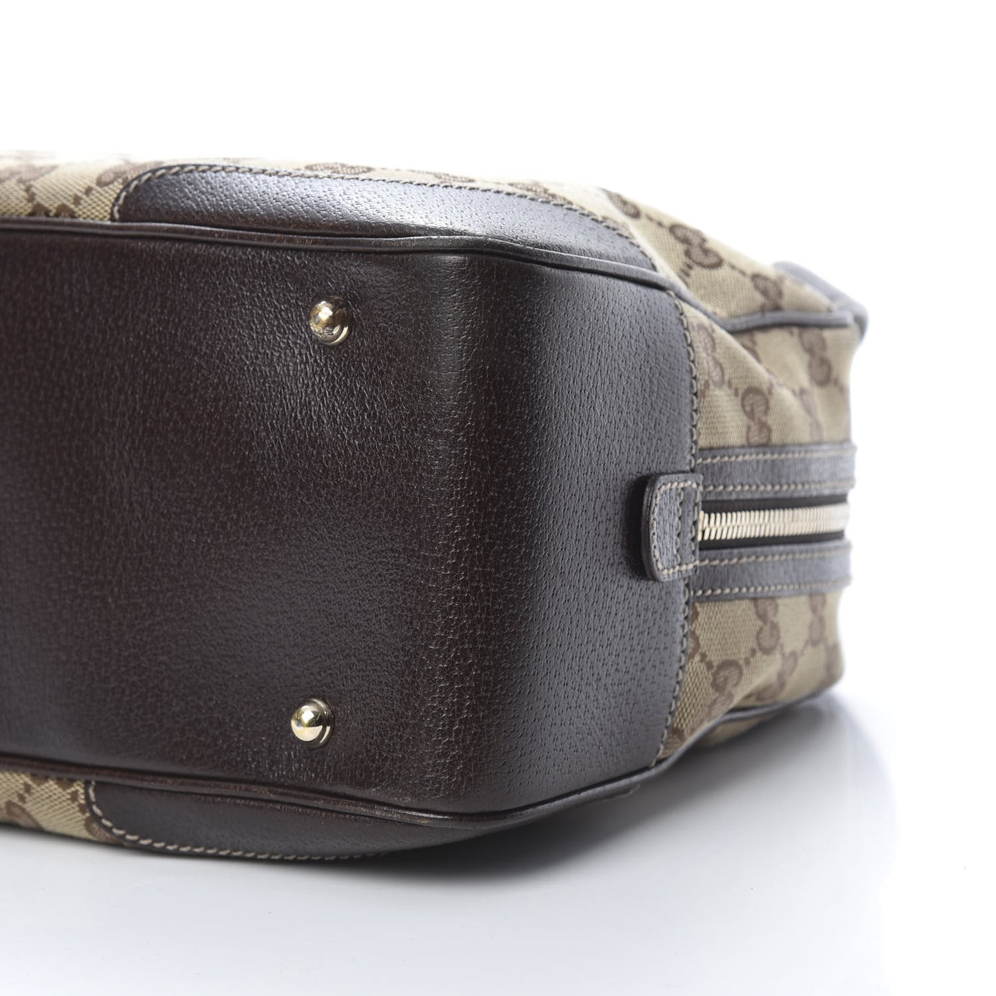 Monogram Bamboo Boston Dark Brown