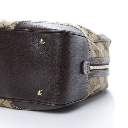 Gucci Monogram Bamboo Boston Dark Brown 10 of 13