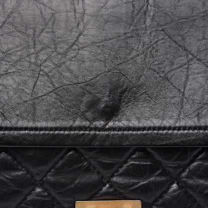Chanel Aged Calfskin Quilted 2.55 Reissue 227 Flap Black 15 of 19