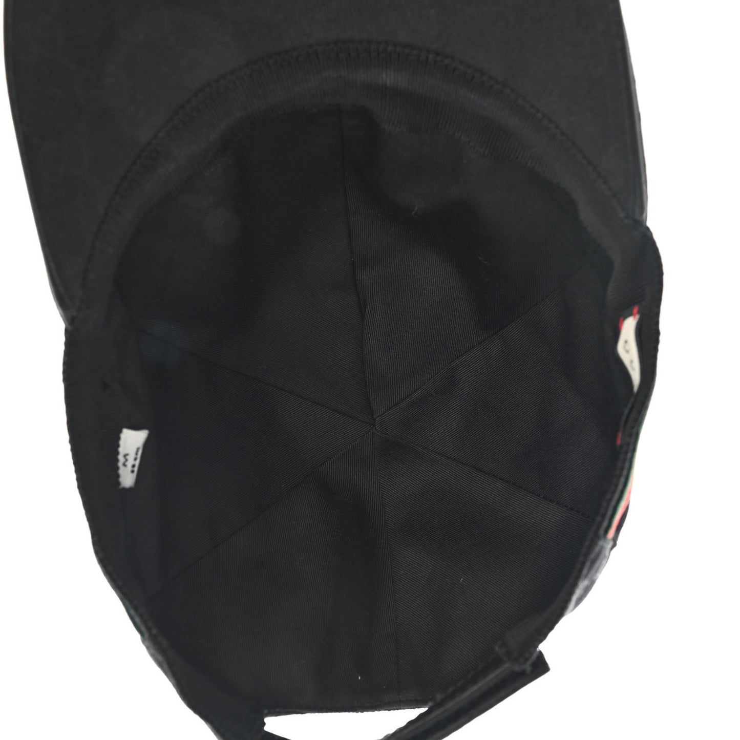 Monogram Web Baseball Hat M Black