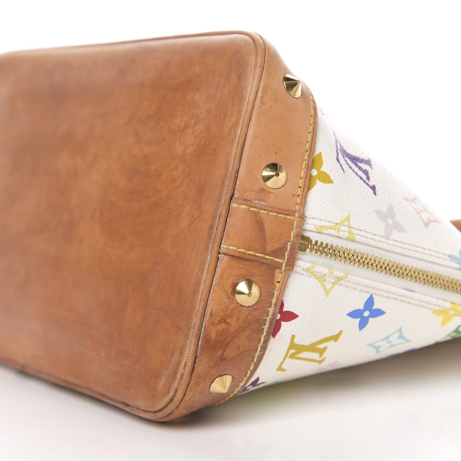 Louis Vuitton Monogram Multicolor Alma White 8 of 11