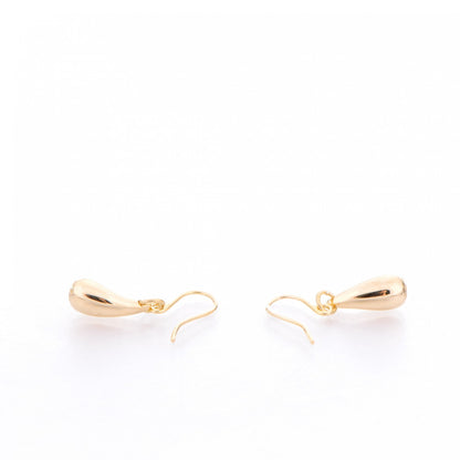 Tiffany 18K Yellow Gold Elsa Peretti 12mm Teardrop Earrings 4 of 5