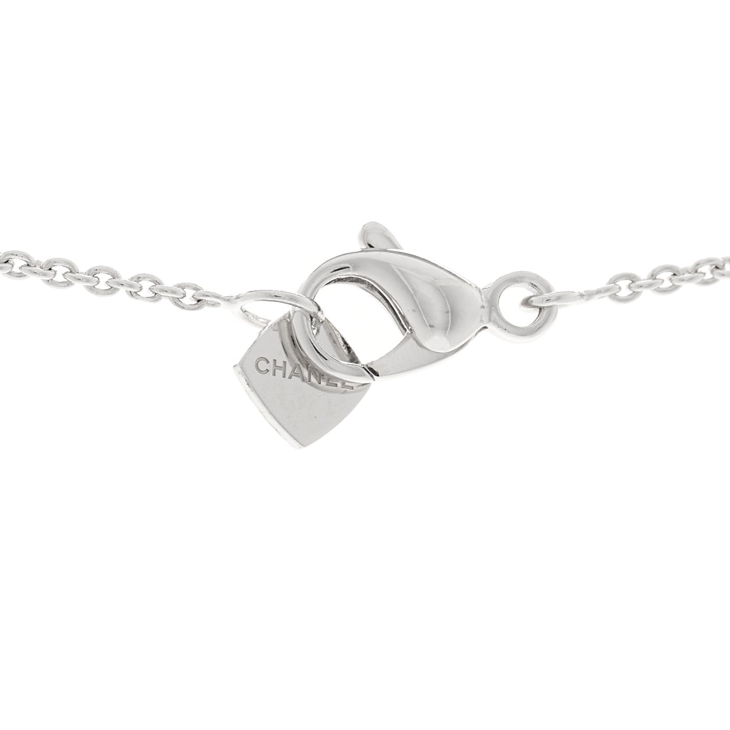 18K White Gold Coco Crush Pendant Necklace