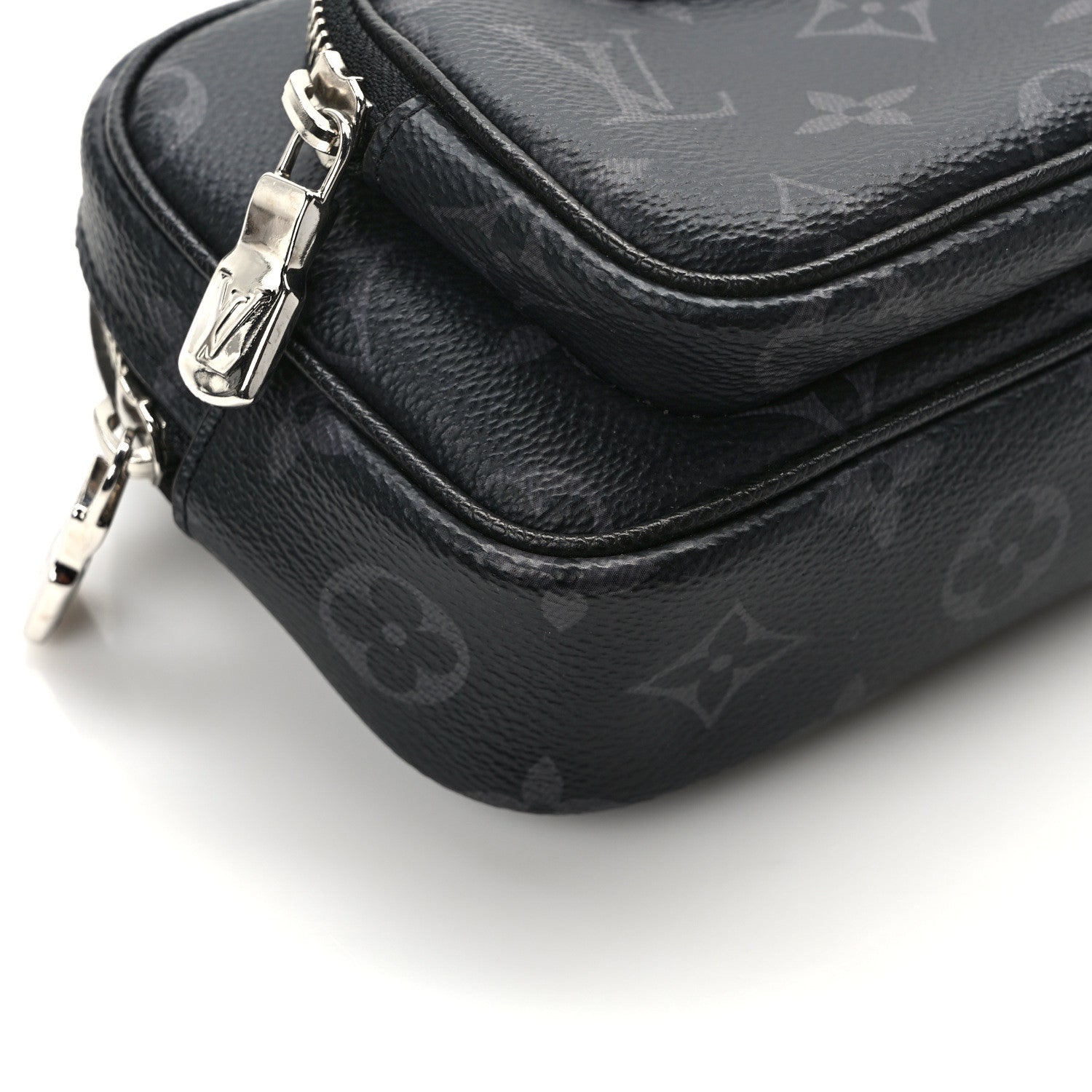 Louis Vuitton Monogram Eclipse Taigarama Outdoor Pouch Black