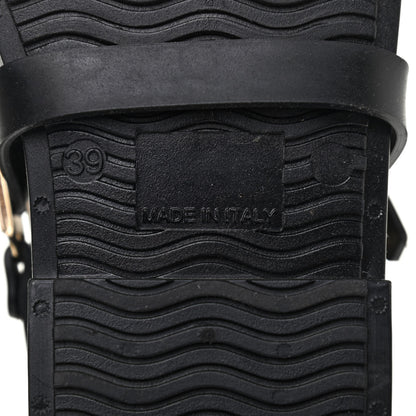 Jimmy Choo PVC Rubber Cheshire Rain Boots 39 Black 6 of 13