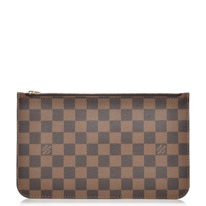 Louis Vuitton Damier Ebene Neverfull MM GM Pochette 1 of 8