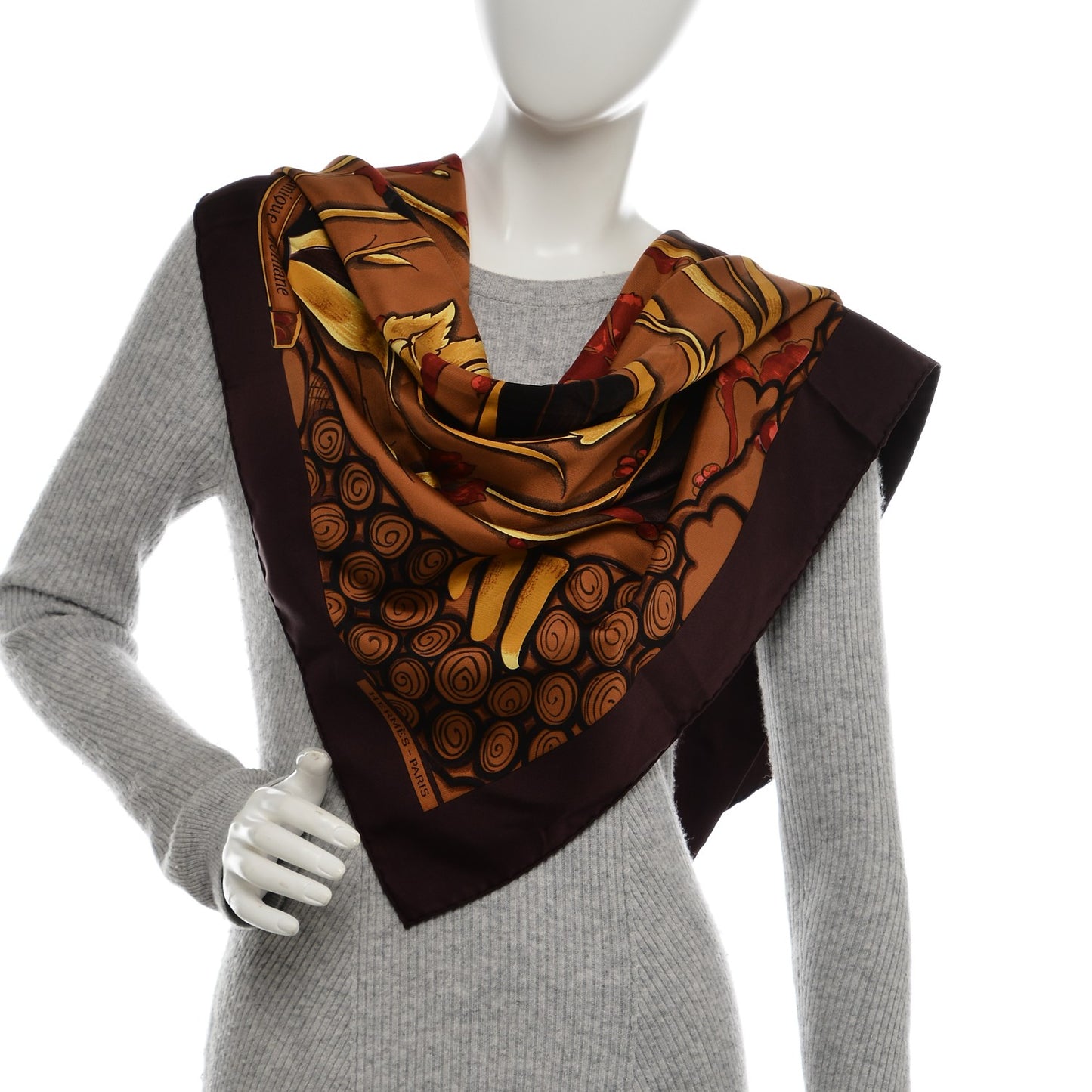 Silk Céramique Ottomane Scarf 90