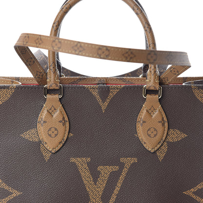 Louis Vuitton Reverse Monogram Giant Onthego MM 8 of 10