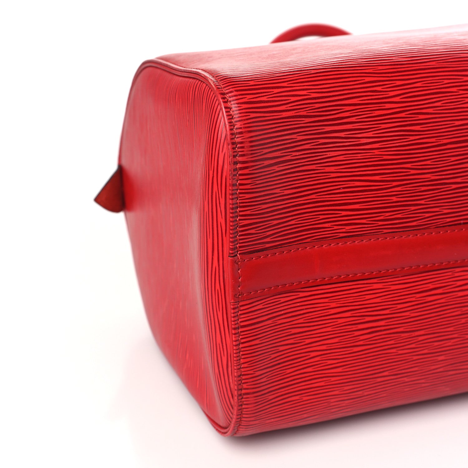 Louis Vuitton Epi Speedy 30 Castillan Red 8 of 10