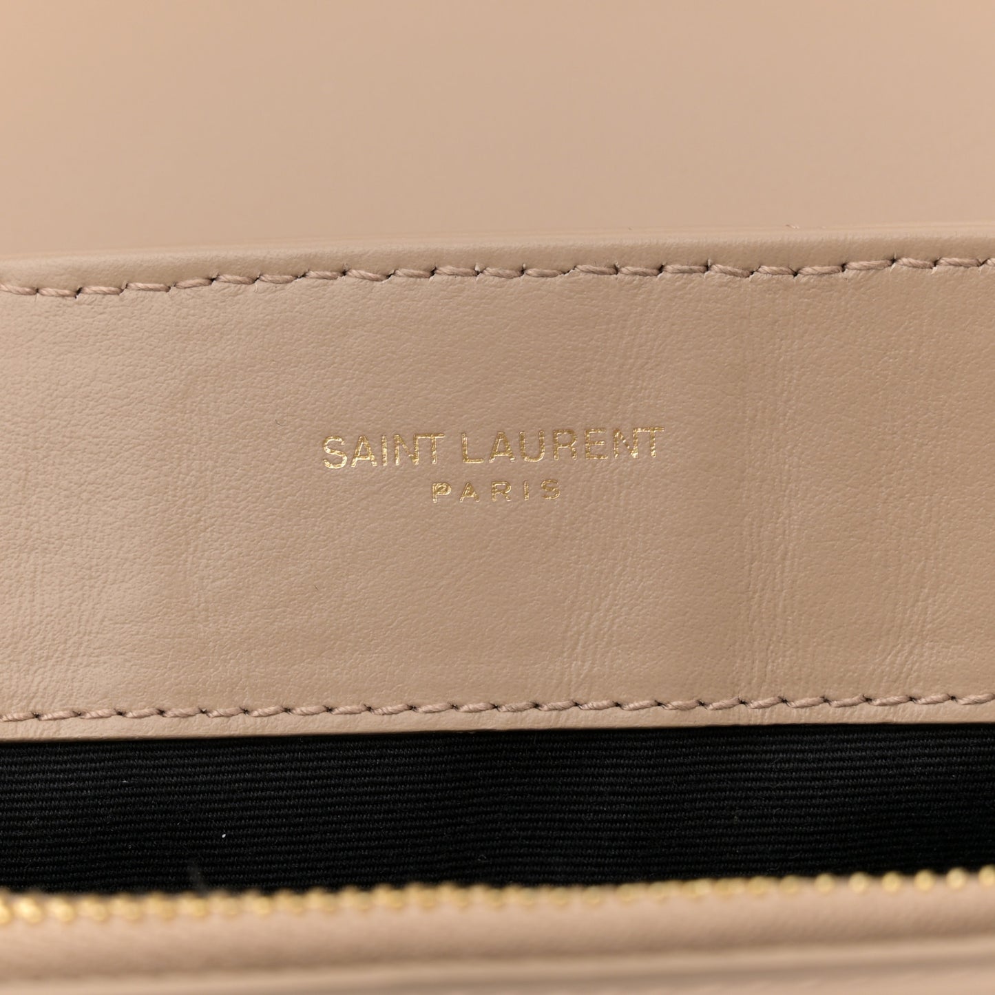 Calfskin Y Quilted Monogram Small Loulou Chain Satchel Dark Beige