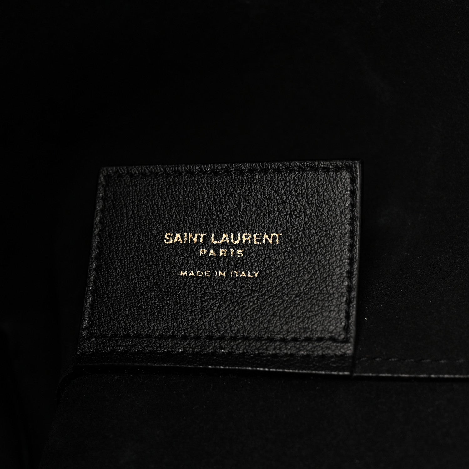 Saint Laurent Calfskin Large Shopping Tote Black 7 of 13