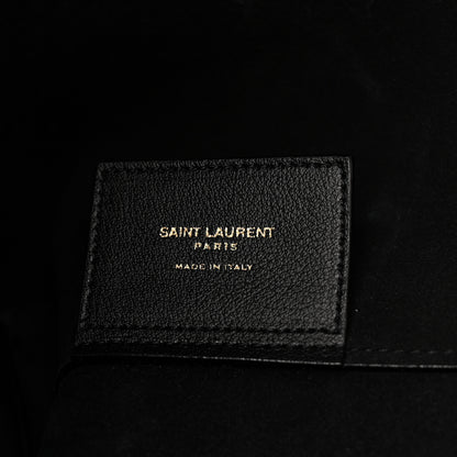 Saint Laurent Calfskin Large Shopping Tote Black 7 of 13