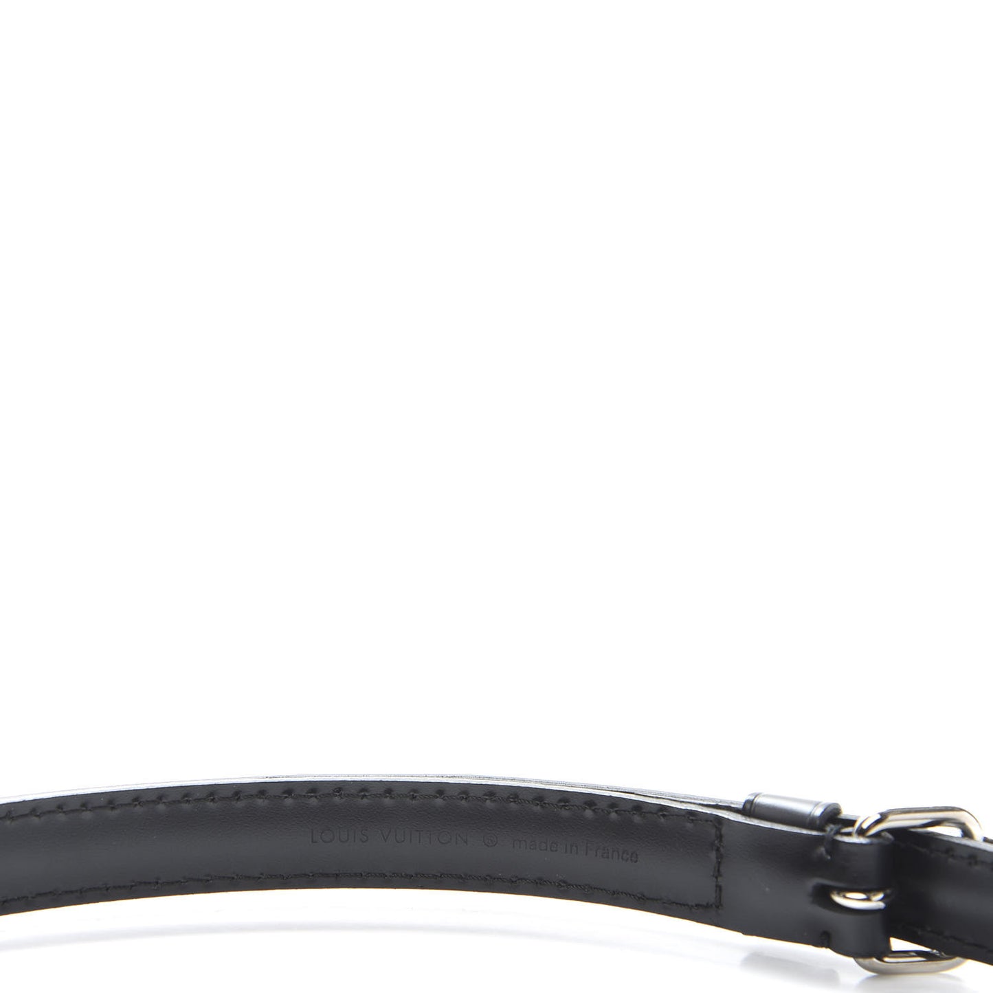 Calfskin 16mm Adjustable Shoulder Strap Black