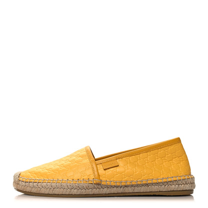 Gucci Microguccissima Soft Espadrilles 36.5 New Buttercup 1 of 9
