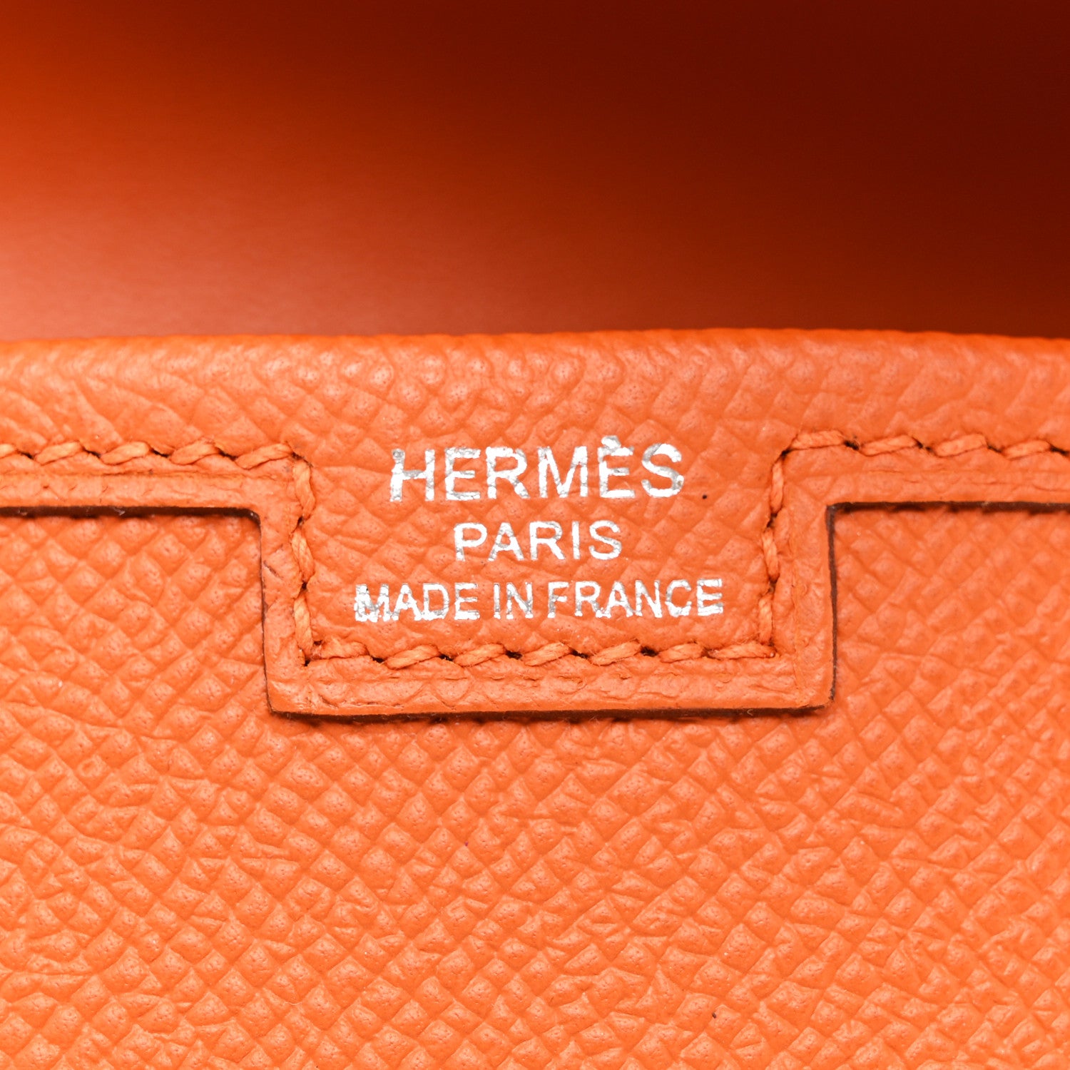 Hermes Epsom Jige Elan 29 Clutch Orange 6 of 8