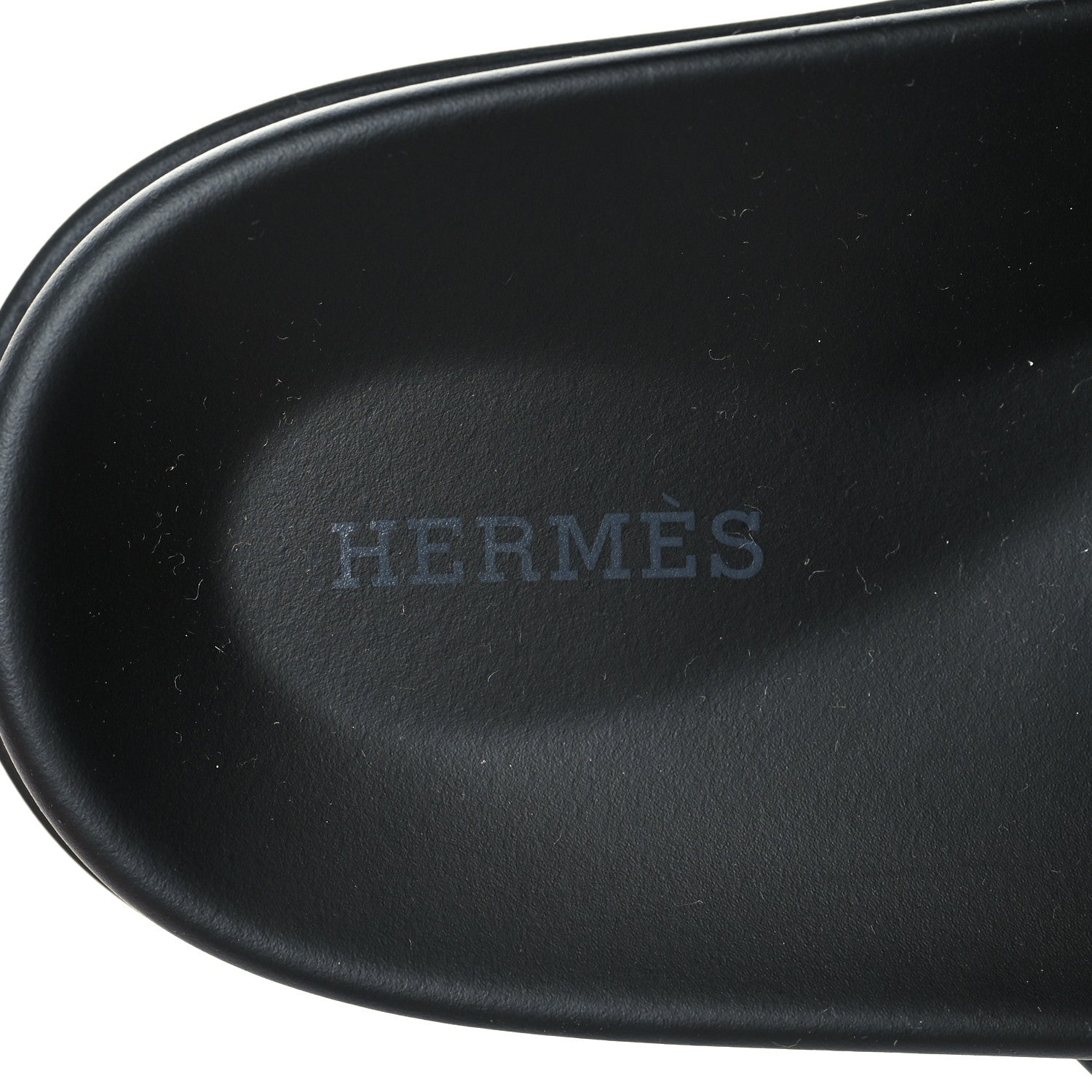 Hermes Calfskin Mens Chypre Sandals 42 Black 8 of 9