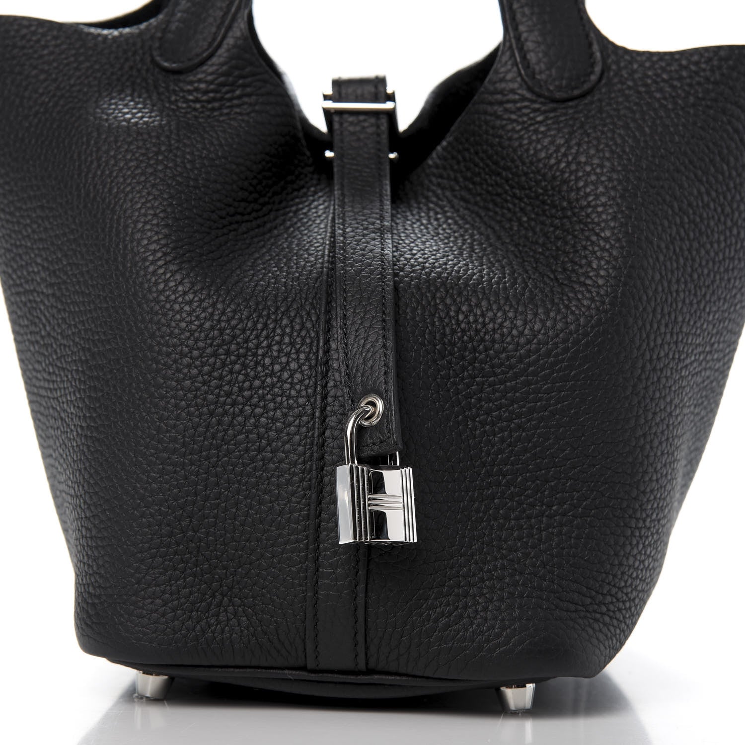 Hermes Taurillon Clemence Picotin Lock 18 PM Black 10 of 11