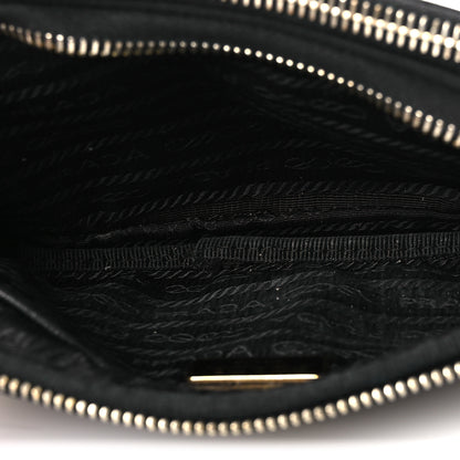 Prada Nylon Saffiano Double Zip Camera Bag Black 5 of 15