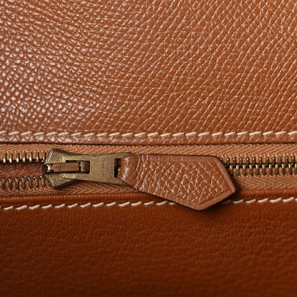Hermes Courchevel Kelly Sellier 32 Gold 19 of 34