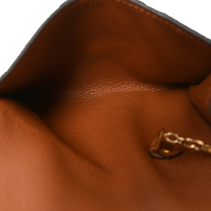 Louis Vuitton Empreinte Monogram Giant Wild At Heart Key Pouch Caramel 5 of 6
