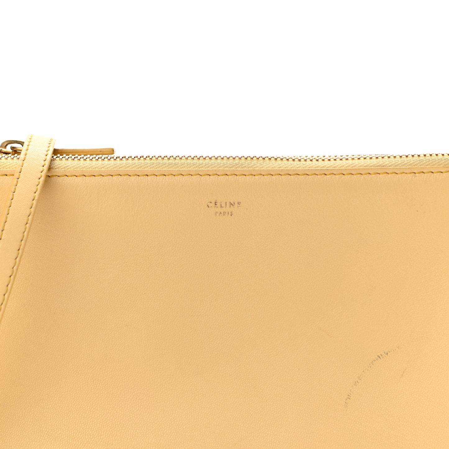 Lambskin Small Trio Crossbody Bag Butter