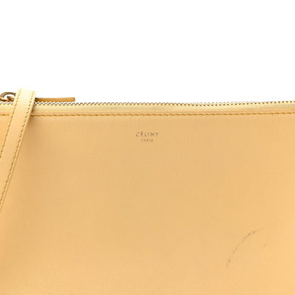 Celine Lambskin Small Trio Crossbody Bag Butter 8 of 14