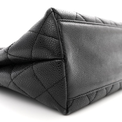 Chanel Caviar Quilted Jumbo Kelly Flap Black 8 of 13