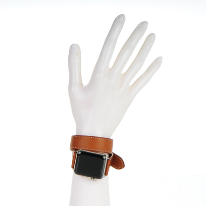 Hermes Barenia 38mm Apple Watch Double Tour Fauve 2 of 8