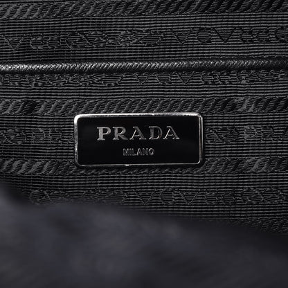 Prada Tessuto Nylon Saffiano Vela Tote Black 7 of 9