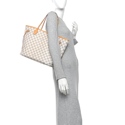 Louis Vuitton Damier Azur Neo Neverfull MM 2 of 16