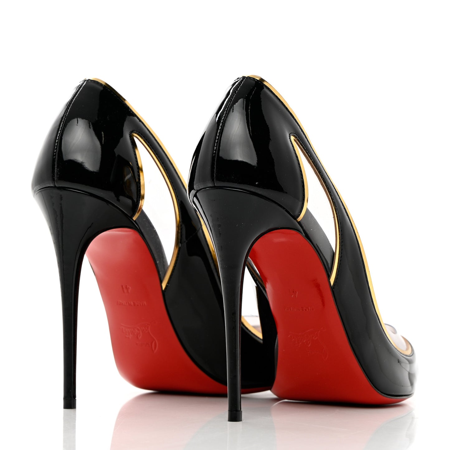Patent PVC Specchio Cosmo 554 100 Pumps 41 Black